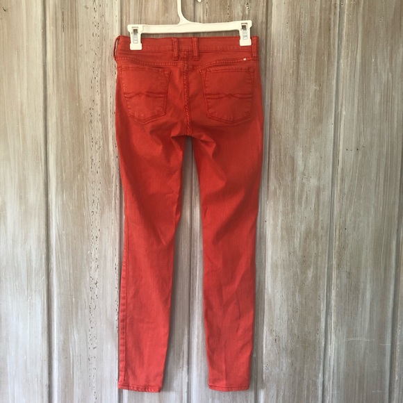 Lucky Brand Charlie Super Skinny jeans, Orange - Picture 5 of 5